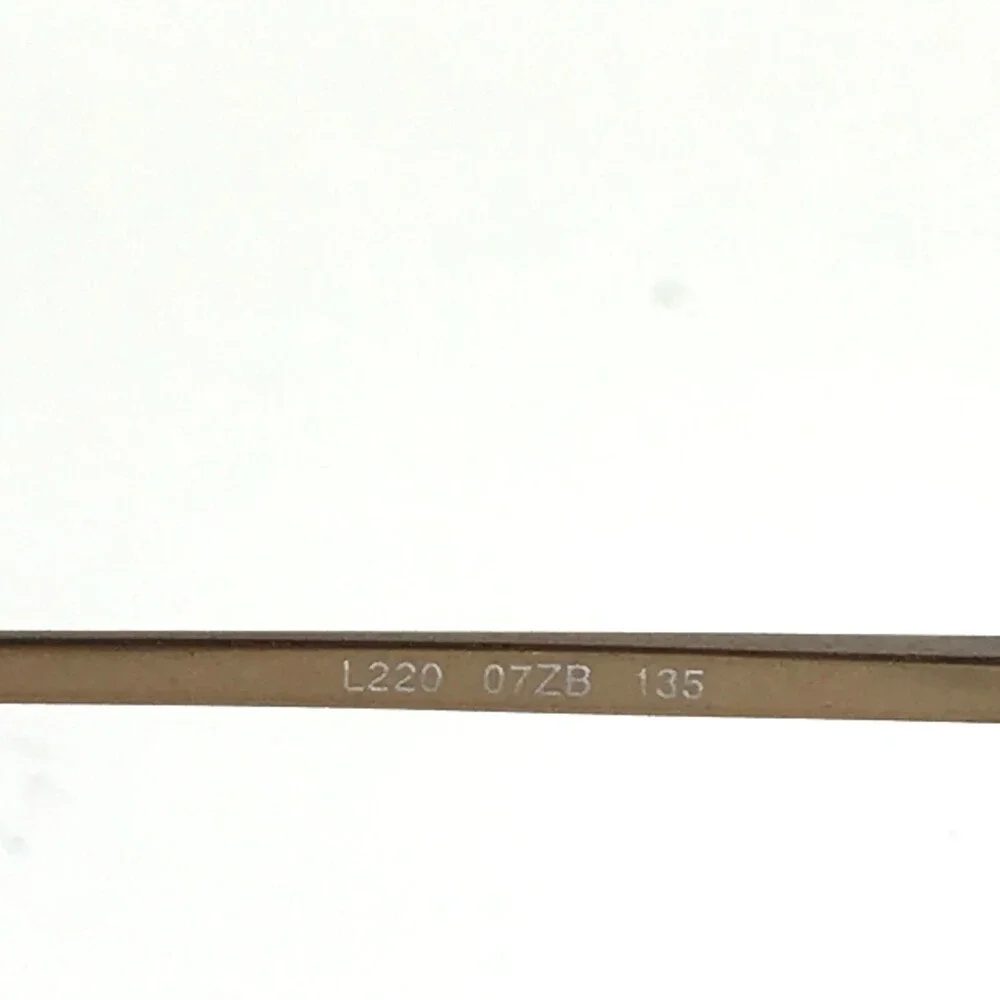 Liz Claiborne Eyeglasses Frames L220 07ZB Gold Round Full Rim 50-17-135